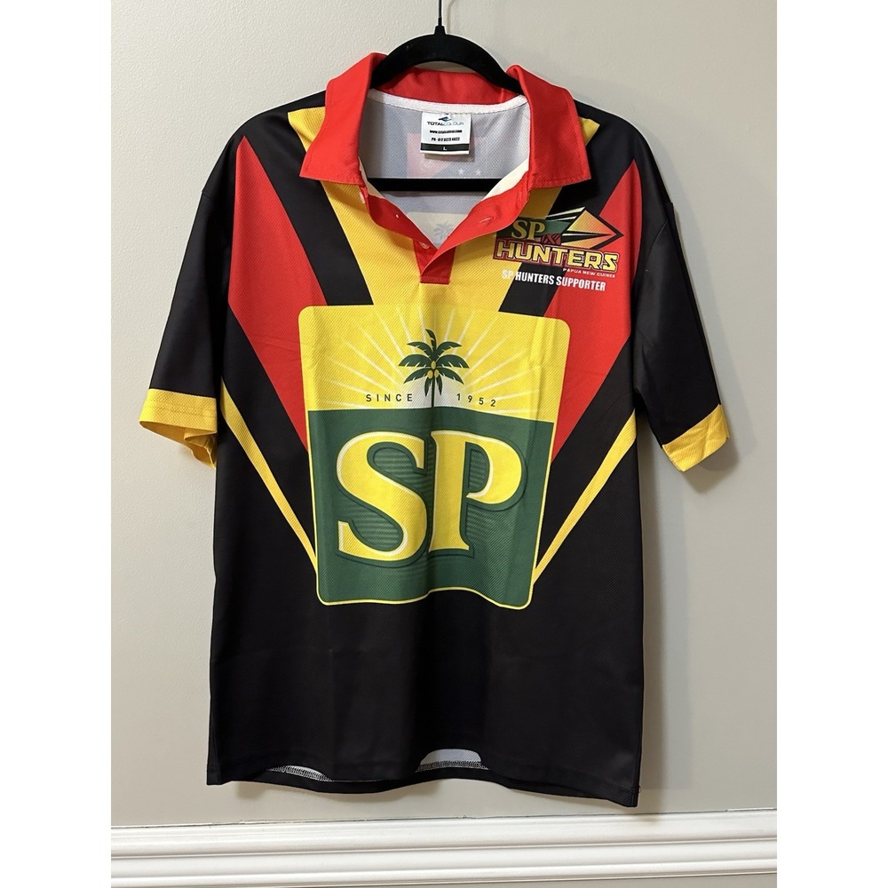 SP‎ Hunters Supporter Jersey Papa New Guinea Size Large